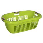 LOCKWEILER Wäschekorb Ergo mit Softgriff 65x45x25cm limone