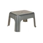 KEEEPER  Tritthocker 36,5x30x24 silber - 5 VPE