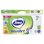 ZEWA Toilettenpapier 'bewährt' 150 Blatt 3-lagig 8er Pack