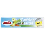 JULIA Gefrierbeutel 1 l 19x24cm 40Stück auf Rolle