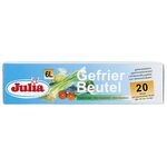 JULIA Gefrierbeutel 6 l 29x47cm 20Stück auf Rolle
