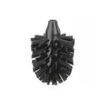 kela WC-Ersatz-Bürstenkopf La Brosse Kunststoff 12,6cm Ø8cm schwarz