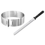 ZENKER Tortenbodenschneidhilfe 2tlg.