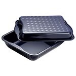 Dr. Oetker Bräter Maxi Back-Idee 42 x 34 x 13 cm mit Deckel