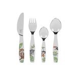 ZWILLING Kinderbesteck Jungle Edelstahl 4teilig