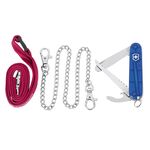 VICTORINOX Taschenmesser first 9 Funktionen 84mm blau
