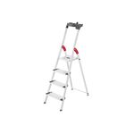 HAILO Sicherheitstrittleiter 4stufig XXL EasyClix Aluminium 161x46cm