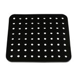 WENKO Spülbeckenmatte Kristall 31x27,5cm anthrazit