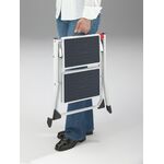 HAILO Klapptritt Mini Stahl 2-stufig weiß