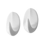 my basics Haken oval groß weiß 2er Karte