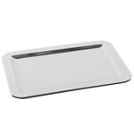 my basics Serviertablett Edelstahl 36x25cm