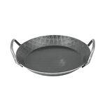 TURK Servierpfanne schmiedeeisern mit 2 Griffen Ø24cm schwarz