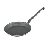 TURK Bratpfanne schmiedeeisern mit Hakenstiel Ø32cm schwarz