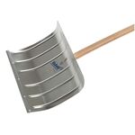 TRIUSO Schneeschieber mit Stiel Aluminium x50cm