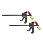 EASY WORK Einhand Spann-Spreizzwinge 2er Set