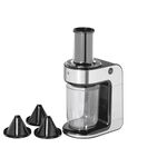 WMF Spiralschneider Kult X 0416480011 3 extrascharfer Schneideinsätze mit WMF Perfect Cut Technologie für Tagliatelle (ca. 9 mm), Linguine (ca. 5 mm) und Spaghetti (ca. 3 mm)