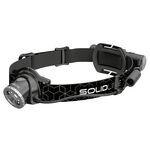 SOLIDLINE LED Taschenlampe 'SOLIDLINE' SH6R Lampe, Akkusatz (Li-ion Akku), Floating Charge System, USB Kabel