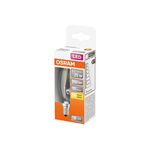 OSRAM LED Kerzenlampe B25 2,5W klar E14
