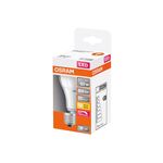 OSRAM LED Birnenlampe 9W E27 matt dim