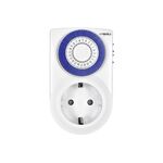 HEITECH Tages-Zeitschaltuhr mechanisch 'Mini'