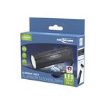 ANSMANN Taschenlampe 'Action' mit COB LED inkl. 3 x Micro AAA Alkaline Batterien