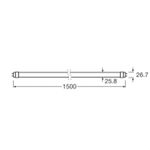 OSRAM LED TUBE T8 1500 mm 18,3W 2200lm 4000K KVG