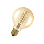 OSRAM LED Filament Globe 954,8W 420lm E27 2.200K gold