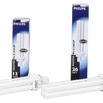 PHILIPS Leuchtrohr Stecksockel G 24 D 900lm 13 Watt 140mm neutralweiss