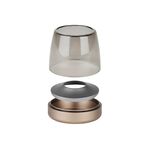 KOODUU Windlicht 'Glow 10' ohne LED-Kerze 'Shine'