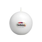 BOLSIUS Kugelkerze Ø 7cm weiß