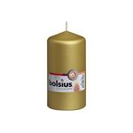 BOLSIUS Stumpenkerze 13x6,8cm gold