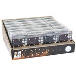 LED Silberdraht 40 LED warmweiß 24 St. im Display 40