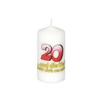 Geburtstagskerze '20'