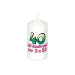 Geburtstagskerze '40'