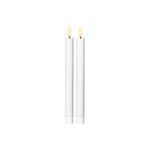 STAR TRADING LED-Leuchterkerze 'Flamme' 2er Set