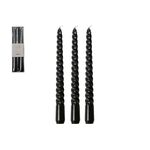 GUSTA Leuchterkerze 'Swirl' 3er Set