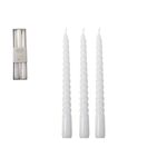 GUSTA Leuchterkerze 'Swirl' 3er Set