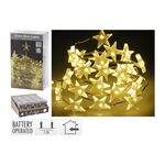LED Lichterkette 'Sterne Draht' 20 LED