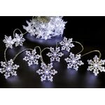 F-H-S LED-Lichterkette 'Schneeflocke' 50 LED