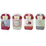 LA VIDA Wellnessdusche 'Weihnachtsgrüße' 8er Display 4fach sortiert 1 Handtuch, 1 Duschgel