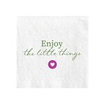 FASANA Lunch-Serviette 'Enjoy the little things' 20er Pack