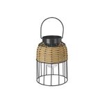 Solar Laterne Metall/Rattan 20xø14,5cm