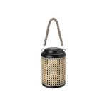 Solar Laterne Metall/Poly 23xø15cm