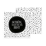 LA VIDA Serviette 'Schön das es Dich gibt' 20er Pack 20er Pack