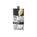 LA VIDA Geschenkset Küchenzeit 'Glück für dich' 2-teilig 1 Geschirrtuch, 1 Löffel