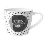 LA VIDA Maxibecher 'Schön das es Dich gibt'