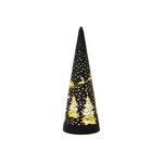 F-H-S Glaspyramide 'Santa' 8 LED