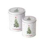 BOLTZE Weihnachtsdosen 'Delica' 2-teilig 2er Set