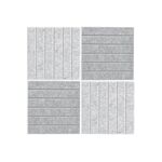 ZELLER PRESENT Pinboard-Set Filz 4teilig