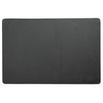 ZELLER PRESENT Tischset two tone Kunstleder 45x30cm beige/schwarz